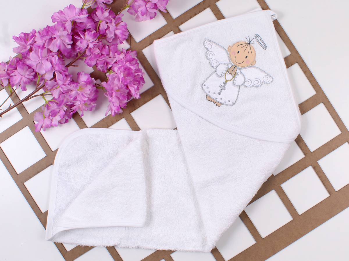  UNISEX 1/18  AY ASTARLI BEBE VAFTİZ HAVLU