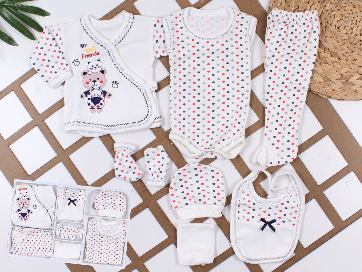 UNISEX İNTERLOK HOPİPOP 7Lİ KEDİLİ