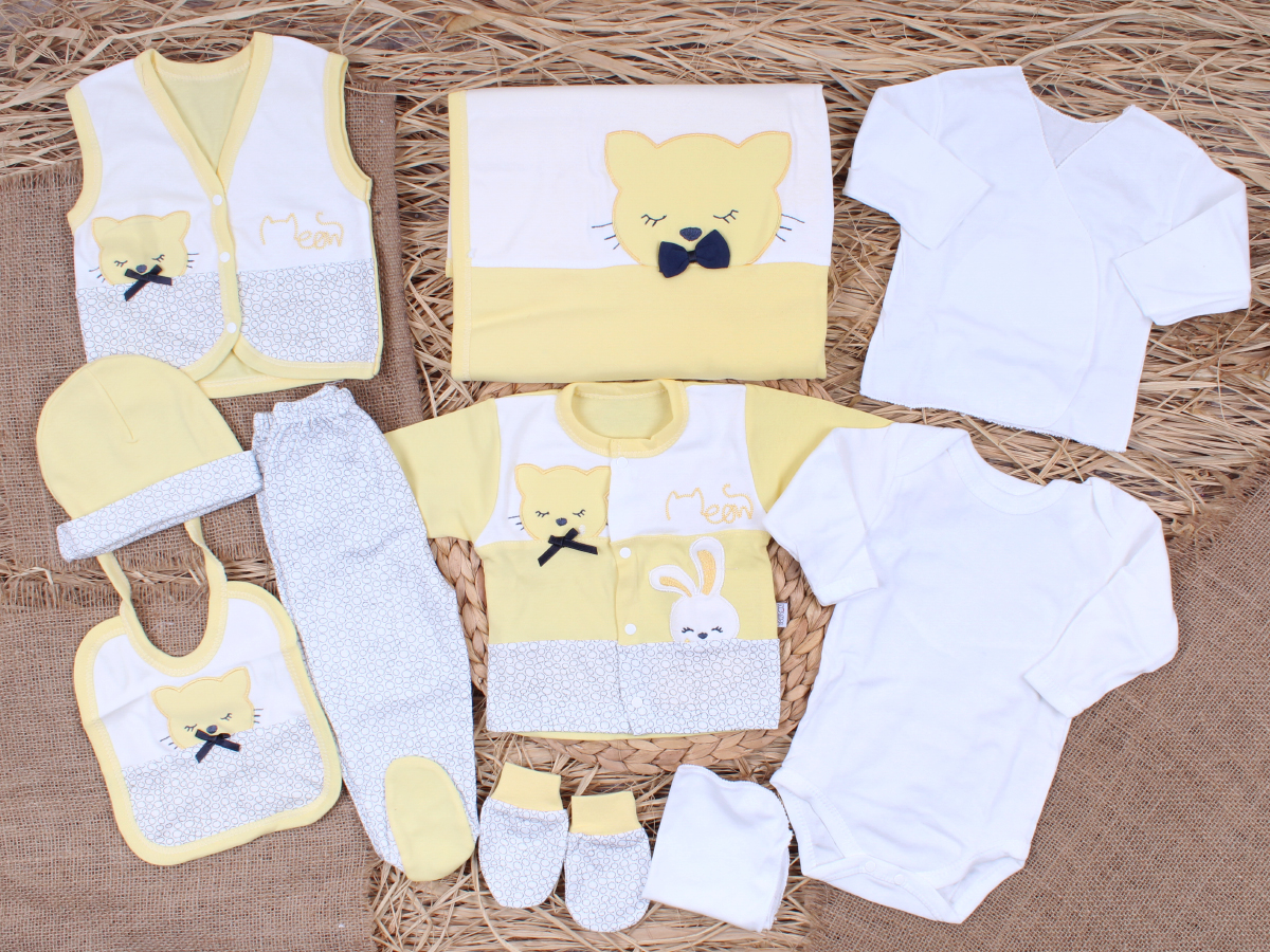  UNISEX  KEDILI TONTON 10LU SET