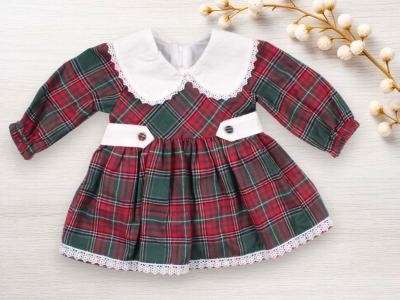 KıZ 100% PAMUK EKOSE ELBİSE