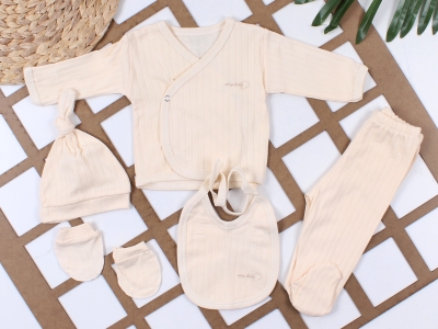 UNISEX İNTERLOK BEBE ZIBIN TAKIMI