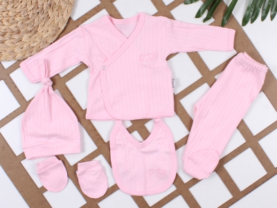 UNISEX İNTERLOK BEBE ZIBIN TAKIMI